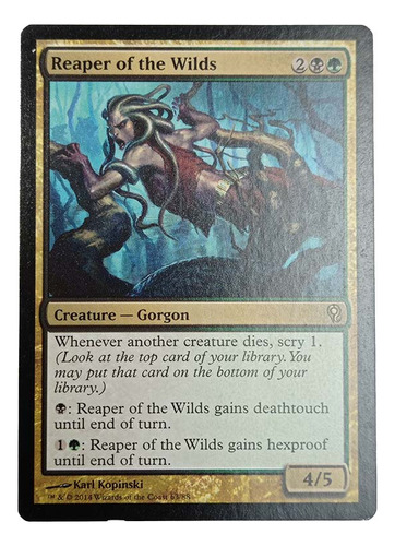Carta Reaper Of The Wilds [jace V Vraska] Mtg Gorgon