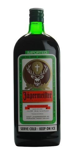 Jagermeister 1750ml Licor De Hierbas 100% Original