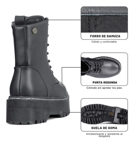 Botin Mujer Carlota Negro Weide