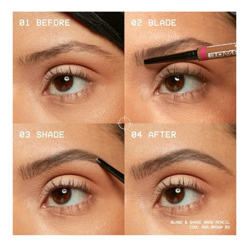 Lápiz De Cejas Blade Shade De Nyx Professional Makeup, Tono