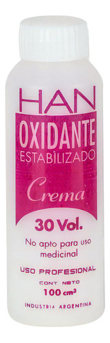  Crema Oxidante Capilar Han 100cc Tono Vol 30