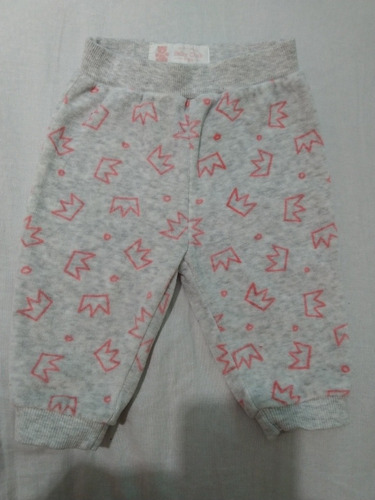 Pantalon Plush C&a Brasil. 0 A 3 Meses. Impecable