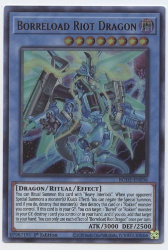 Borreload Riot Dragon Yugioh!