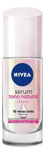 Desodorante Nivea Rollon Serum Extra Aclarante 40 Ml