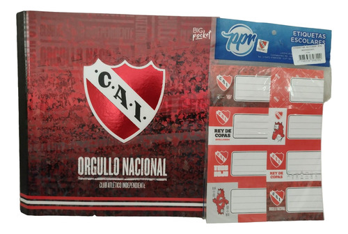 Carpeta Independiente N° 3 Con 16 Etiquetas Orig Armonyshop