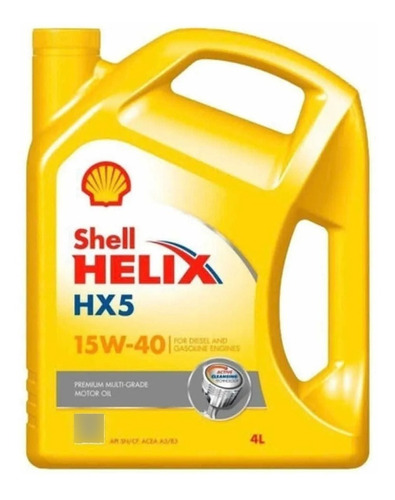 Shell Helix Hx5 15w40 X 4 L