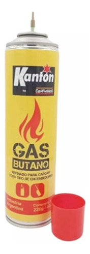 Gas Butano Llamita Para Encendedores X 400 Cc / 226 Gr