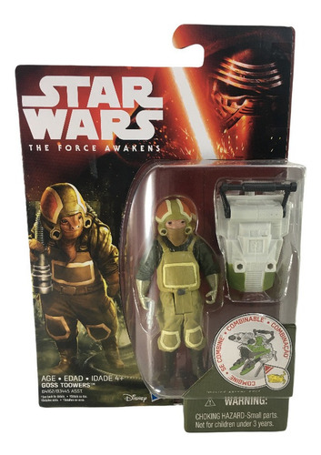 Hasbro Star Wars The Force Awakens 3.75 Goss Toowers