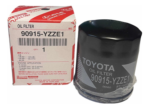 Filtro De Aceite Toyota Corolla Yaris Starlet Paseo Rav4 Cel