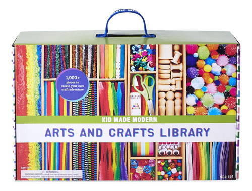Kid Made Modern Arts And Crafts Supply Library - Kit De Sumi