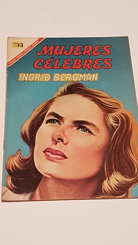 Mujeres Celebres Num 76 Ingrid Bergman Novaro 1967 Excelente