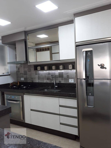 Apartamento Com 3 Dormitórios À Venda, 88 M² Por R$ 500.000 - Parque São Vicente - Mauá/sp - Ap2266