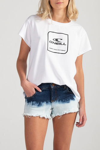 Camiseta Classic Cube Mujer Blanco-xl Oneill