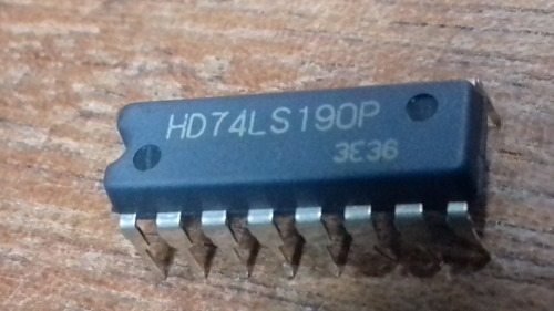 Circuito Integrado Sn74ls190p * Sn 74ls190 P