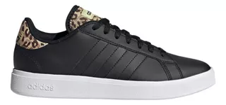 Tenis adidas Mujer Dama Casual Negro Grand Court Base 2.0