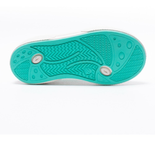 Imagen 4 de 8 de Zapatilla Pancha Flo Toy Verde (talle 20 Al 26) Art 3310fve