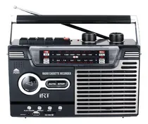 Comprar Radio Cassette Irt Bluetooth\u002Ffm\u002Fusb\u002Fsd\u002Fvintage Color Negro