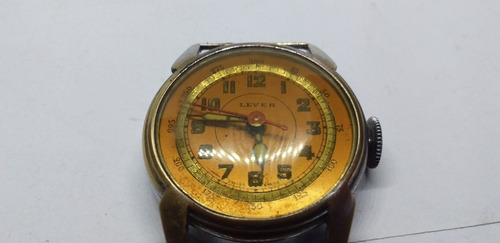 Antigo Relógio De Pulso Lever Swiss (Usado)