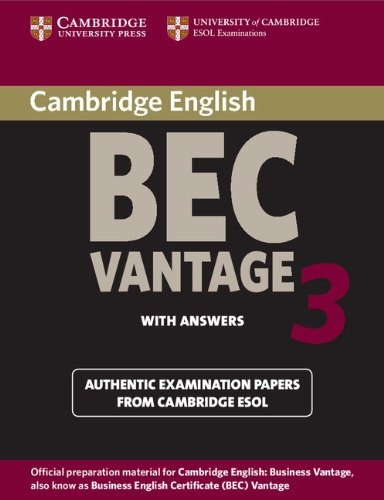 Bec Vantage 3 Students Book With Answers