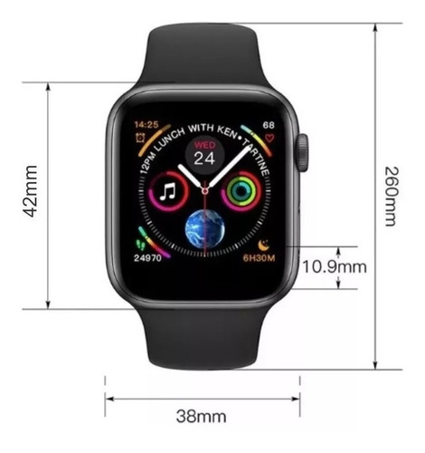 Smartwatch 4 Iwo 8 Lite Reloj Inteligente 2020