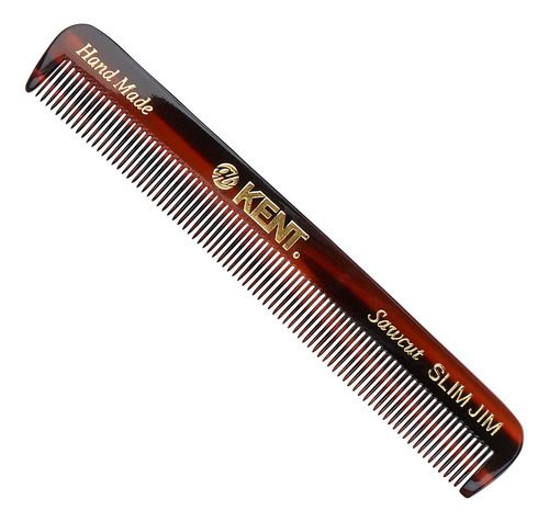 Kent Slim Jim 4 1 2 Handmade Mens Pocket Comb All Fine 2 P