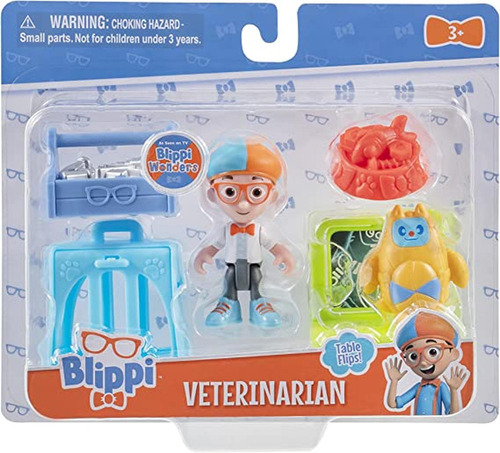 Set De Figuras Blippi Veterinario