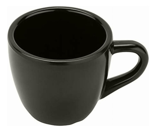 Get C-1004-bk-ec Taza De Café De Melamina, 3 Onzas, Color