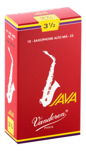 Caña Vandoren Java Red Cut Para Saxo Alto