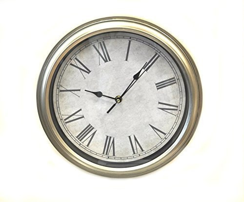 Uniware - Reloj De Pared Antiguo Vintage, 12,6 X 2 Pulgadas 