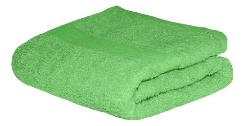 Toalla De Baño Completo 150x80cm - 600gr Suave Y Absorbente Color Verde 3 Liso