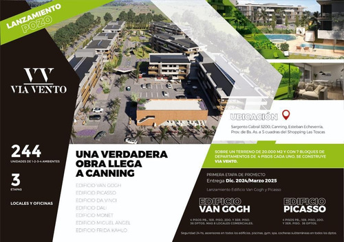 Imagen 4 de 12 de Via Vento Canning- Departamento Mono Ambiente