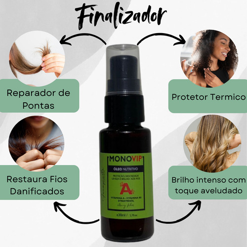 Kit Monovim Crescimento Capillar + Suplemento Vitamínico