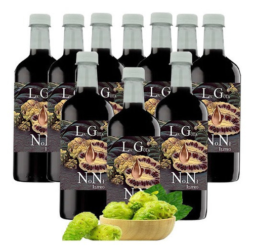 Promoción 10 Jugos De Noni 100% Natural