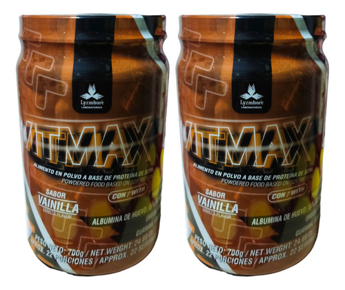 2 Vitmax 700g Para Deportistas - g a $126