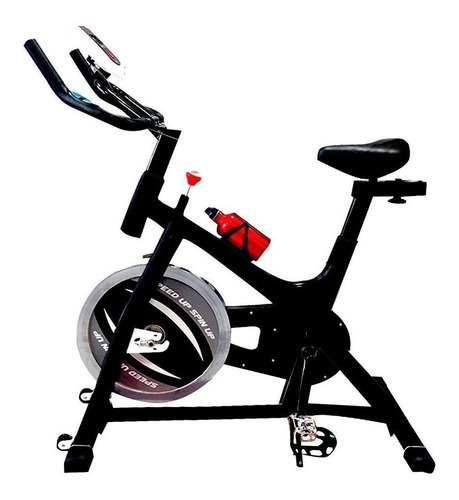 Bicicleta Spinning Profesional Regulable Premium 8kg +regalo Color Negro