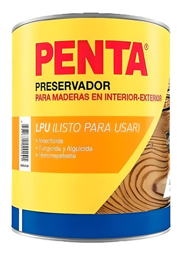 Preservador Insecticida Madera 18l Penta Lpu 
