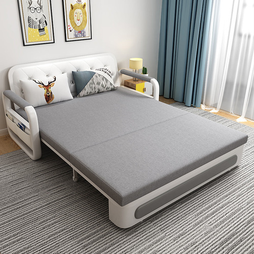Sofá Cama Individual Con Almacenaje Nórdico Plegable 80cm