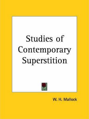 Libro Studies Of Contemporary Superstition (1895) - W.h. ...