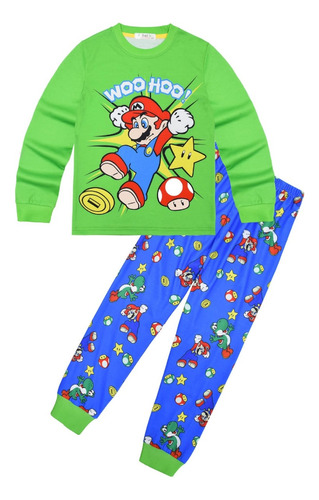 Pijama Niño Niña Super Mario Bros