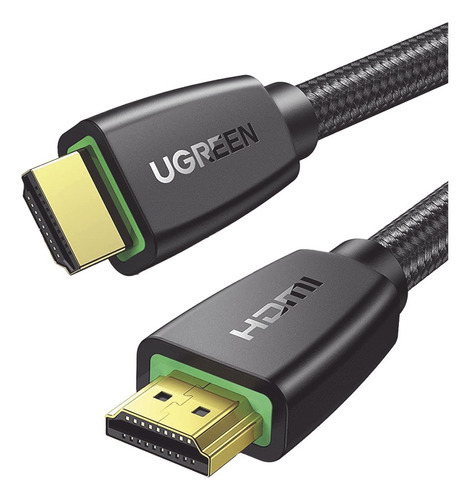 Cable Hdmi De 3 Metros Ugreen Nylon Trenzado 4k 60hz 2k Arc