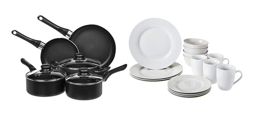 Utensilio Cocina Antiadherente Olla Sartene 8 Pieza 16