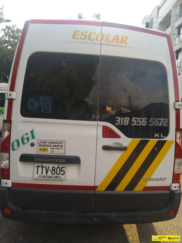 Renault New Master 18 Pasajeros Microbús