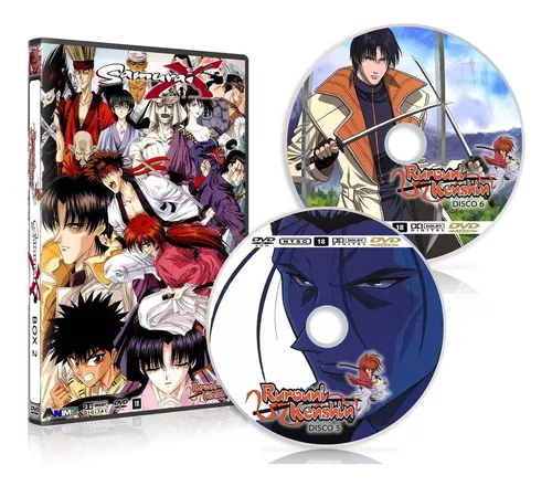 Samurai X (rurouni Kenshin) Serie Completa Blu-ray - Dublado