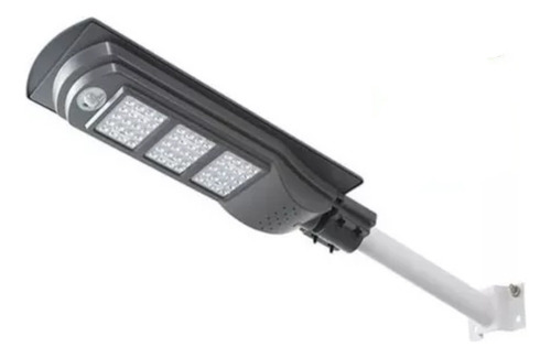 Foco Solar Led 90w Exterior C/ Sensor Y Control+ Brazo Metal