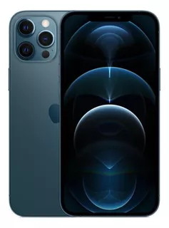 Apple iPhone 12 Pro Max (512 Gb) - Azul Pacífico Reacondicionado Certificado Grado A - Incluye Cable.