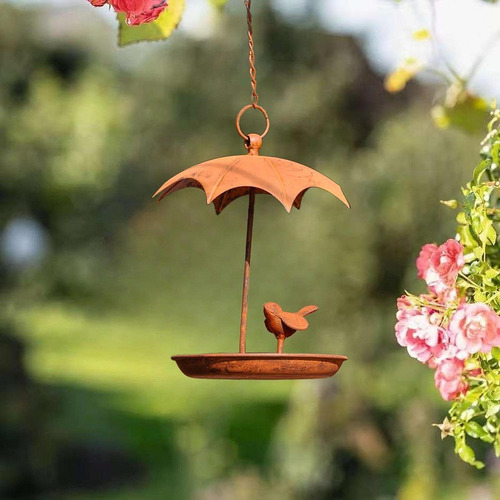 Ornamento De Comedero Para Pájaros Colgantes, Decoración