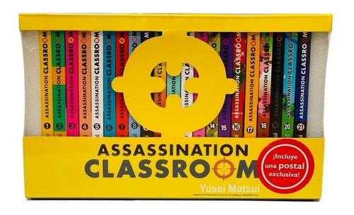 Manga Assassination Classroom Boxset 21 Tomos - Mexico