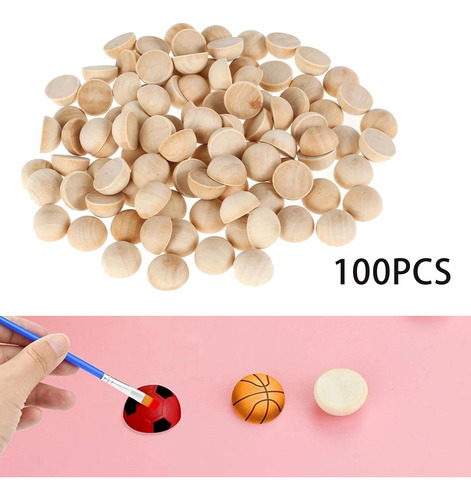 3 Paquete Variado De Cuentas De Madera Para 3 Piezas