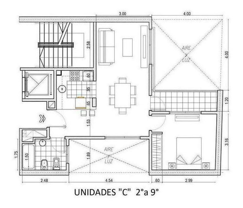 Imagen 8 de 25 de Monoambiente Divisible - Almagro Norte
