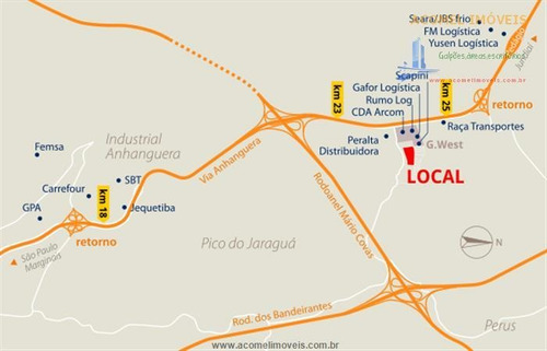 Imagem 6 de 7 de Áreas Industriais À Venda Em São Paulo/sp - Compre O Seu Áreas Industriais Aqui! - 1386951